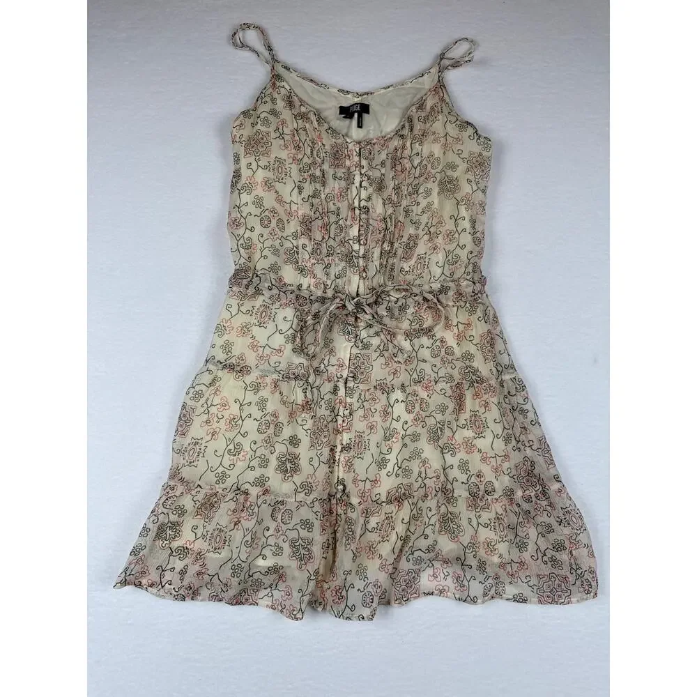 Paige silk dress size S